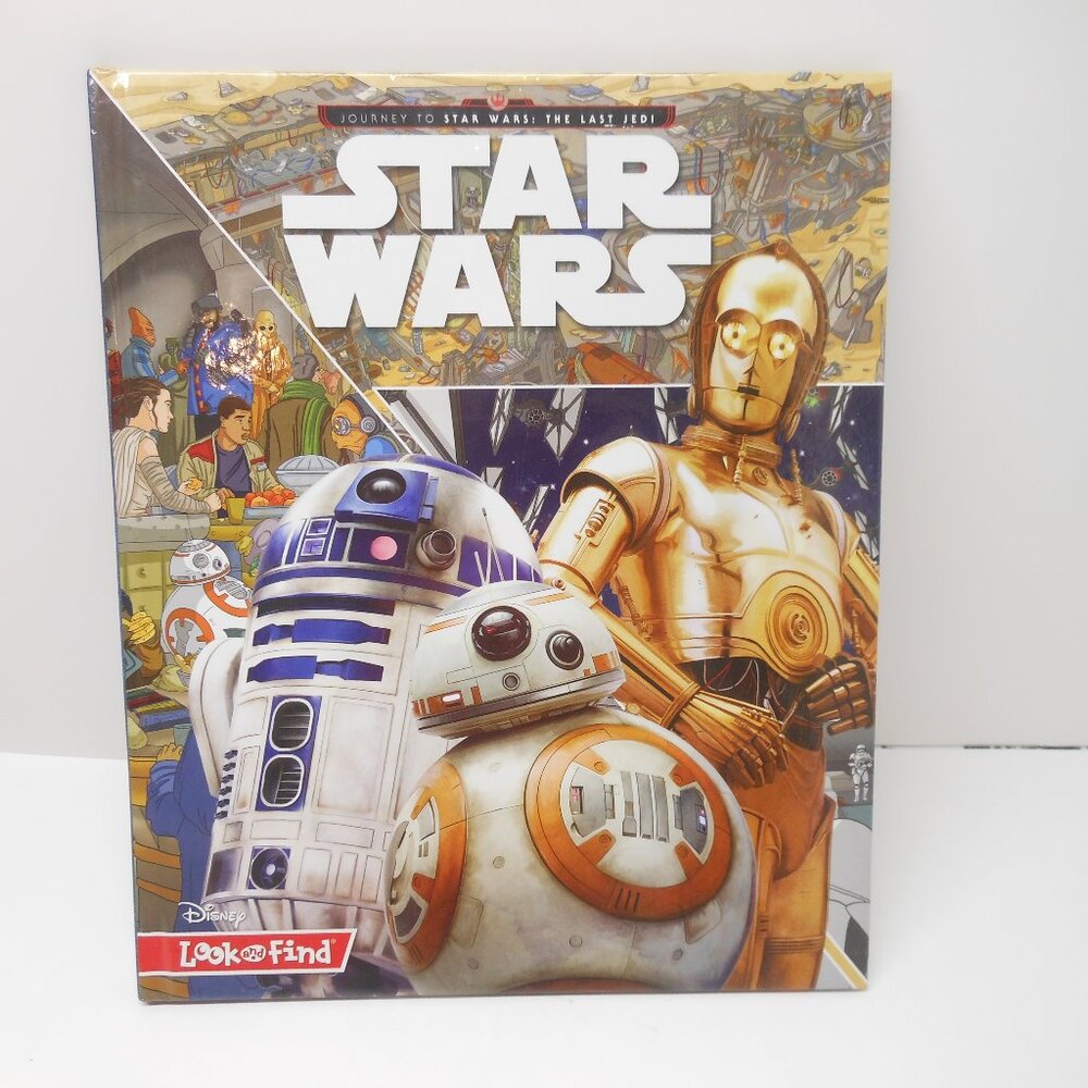 2017 Journey to Star Wars The Last Jedi Look and Find Book
